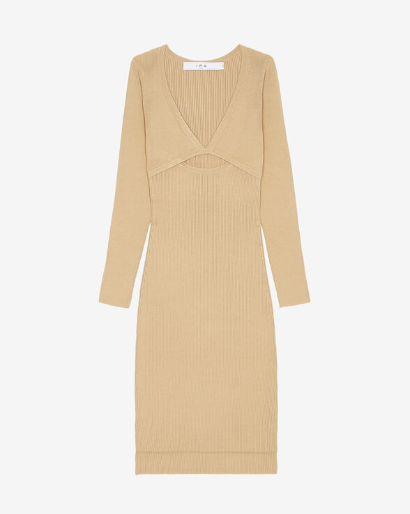EUGENIA CUT OUT LONG SLEEVE DRESS