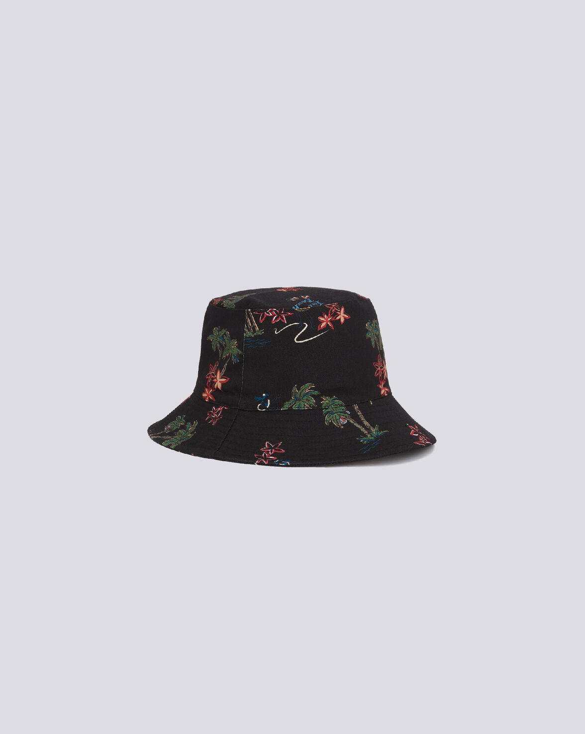 CARDI HAWAIIAN PRINT BUCKET HAT image number null