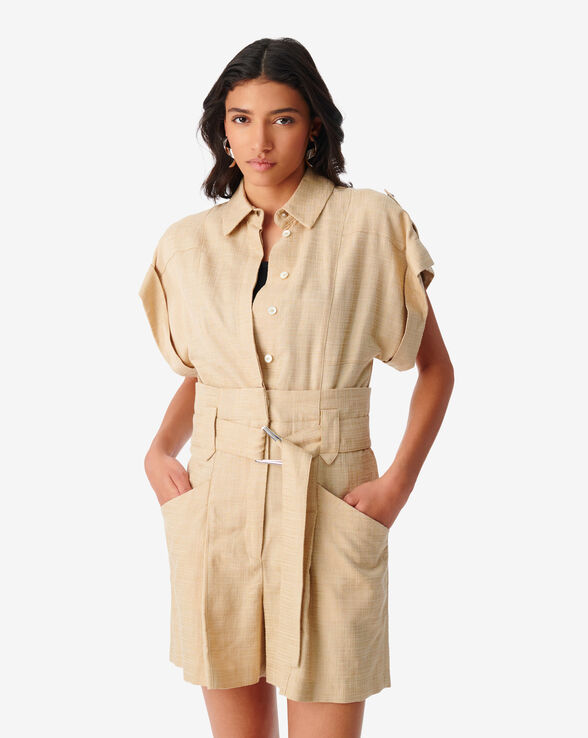 DORELLIA BELTED PLAYSUIT