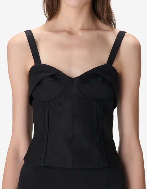 BUSTIER TOP