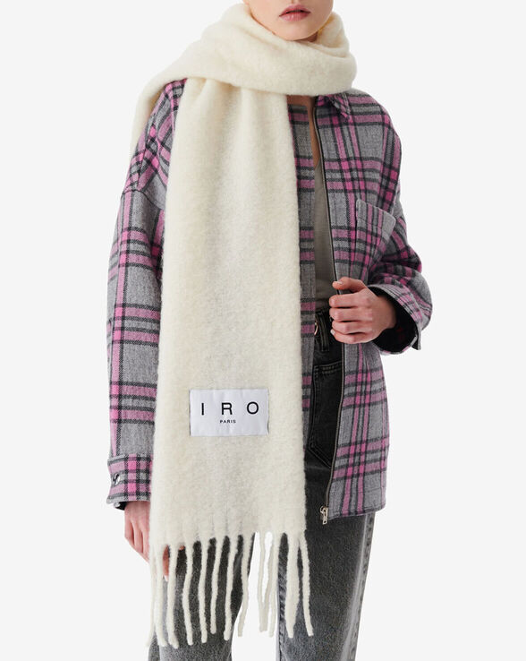 AUTHIE FRINGED SCARF