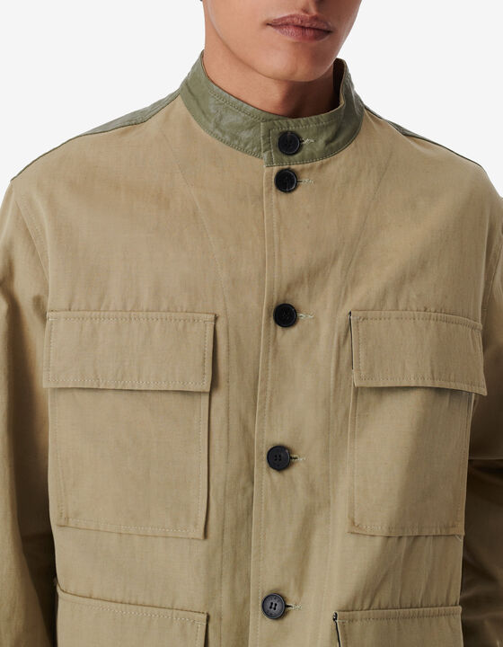 LONG-SLEEVED OVERSHIRT