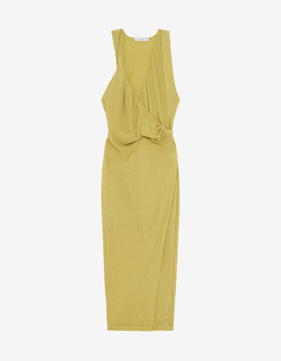 LONG KNITTED DRESS