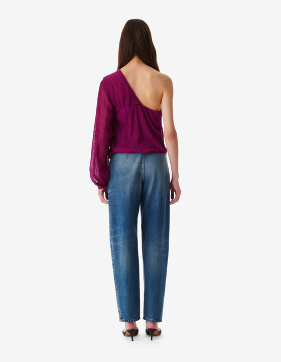 GATHERED ASYMMETRICAL TOP