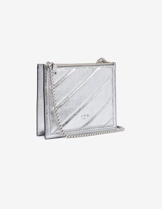 SHARPOUCH LEATHER POUCH WITH CHAIN