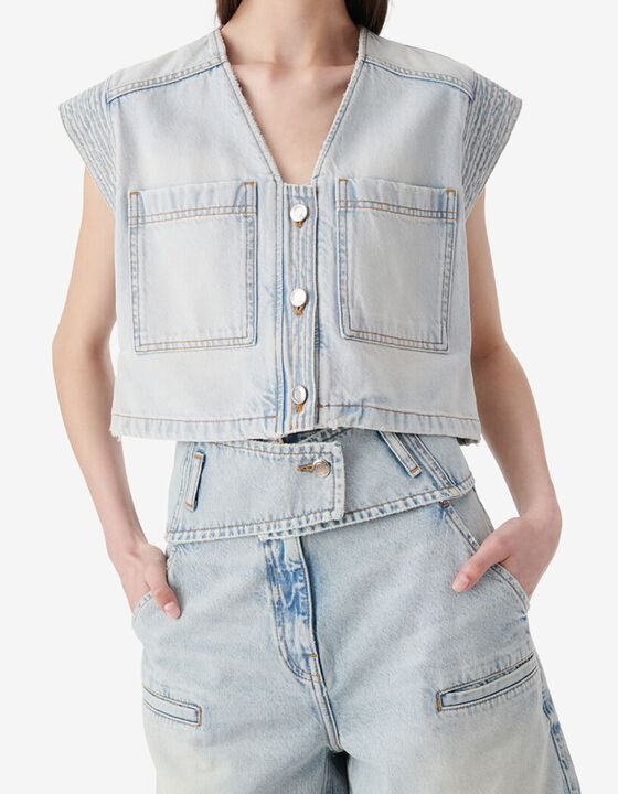 DENIM OVERSHIRT