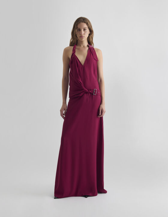 ROBE LONGUE TORSAD&Eacute;E