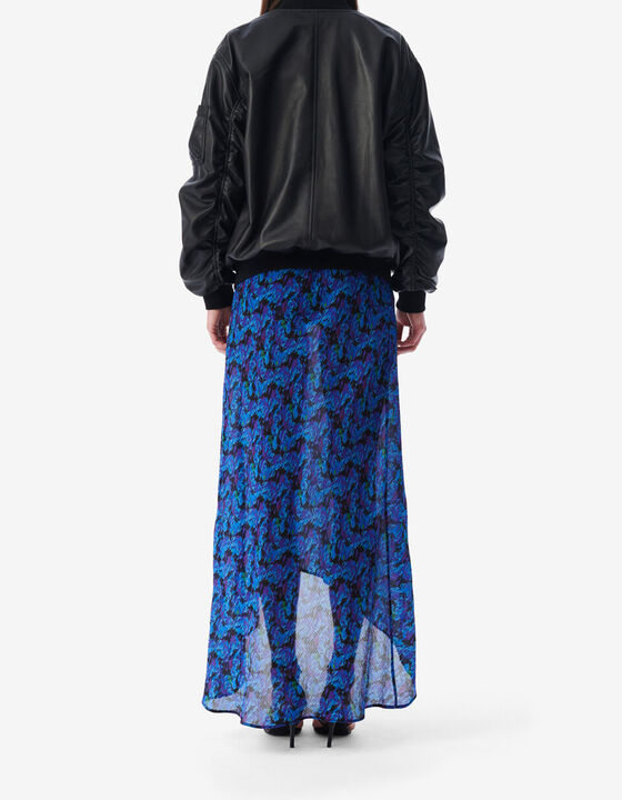 OVERSIZED LEATHER BOMBER