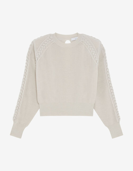 DAYL CABLE KNIT SWEATER