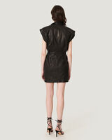 ANATA LEATHER BUTTON DOWN DRESS image number null