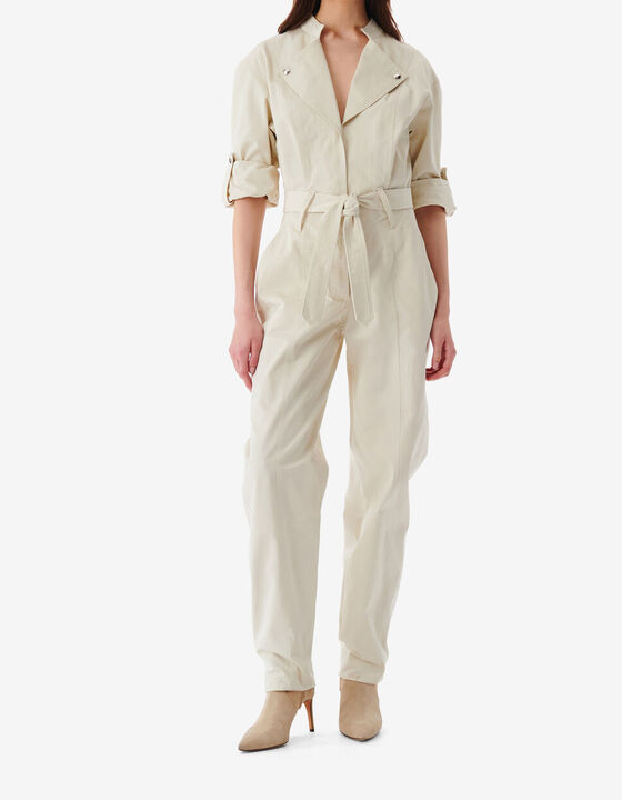 BELTED JUMPSUIT