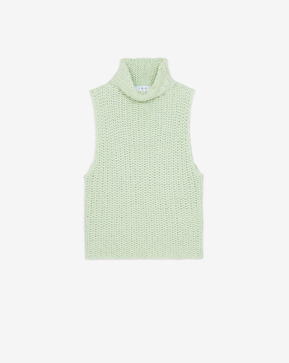 ULIVA STAND-UP COLLAR TANK TOP
