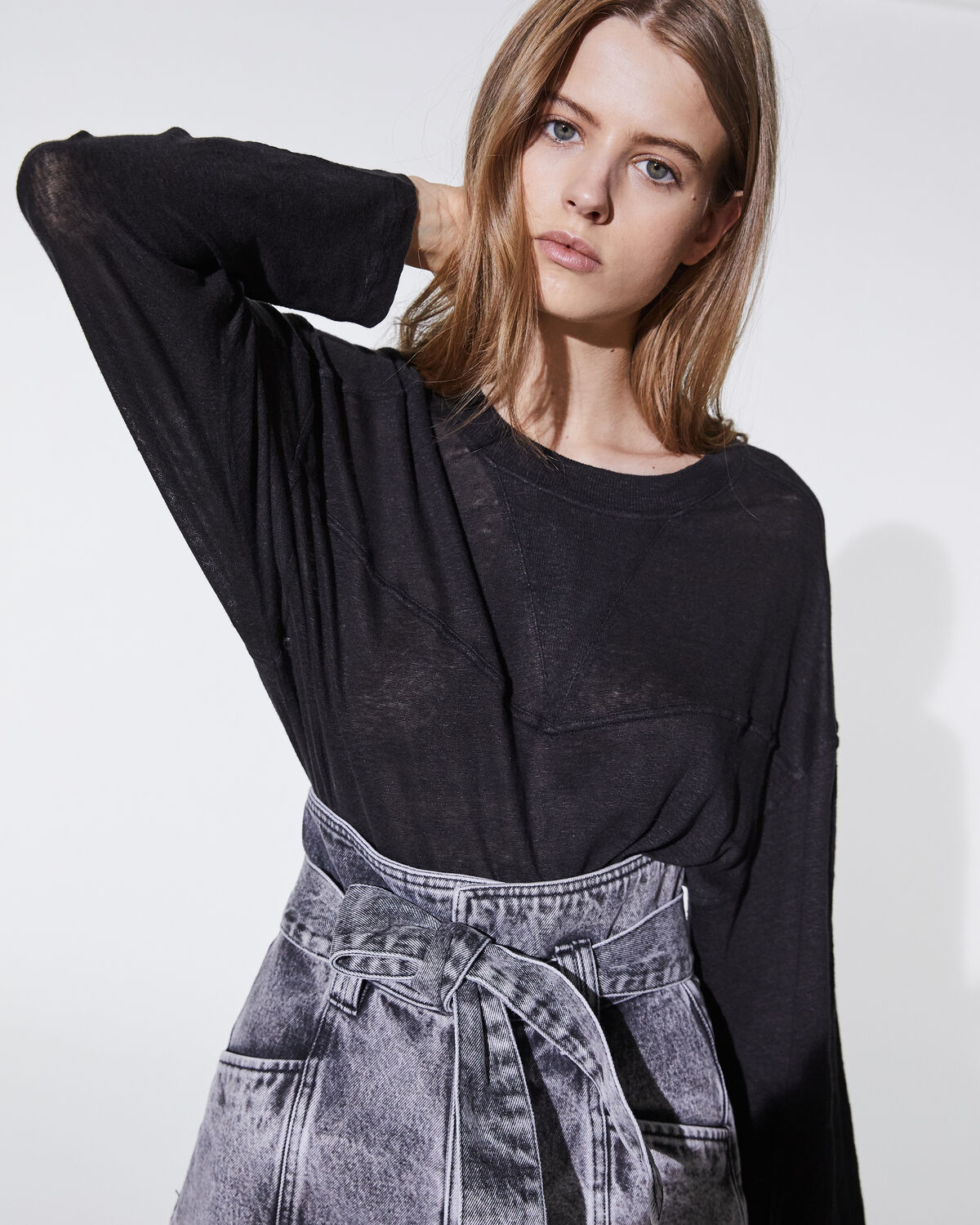 Cowan T-Shirt Black by IRO Paris