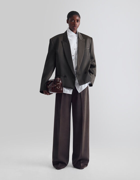 VESTE DE TAILLEUR CROIS&Eacute;E