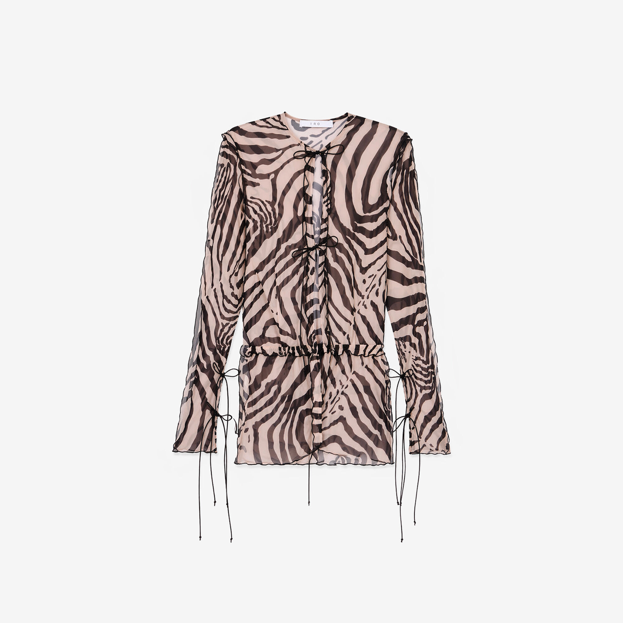 TRACY women printed long-sleeved top | IRO