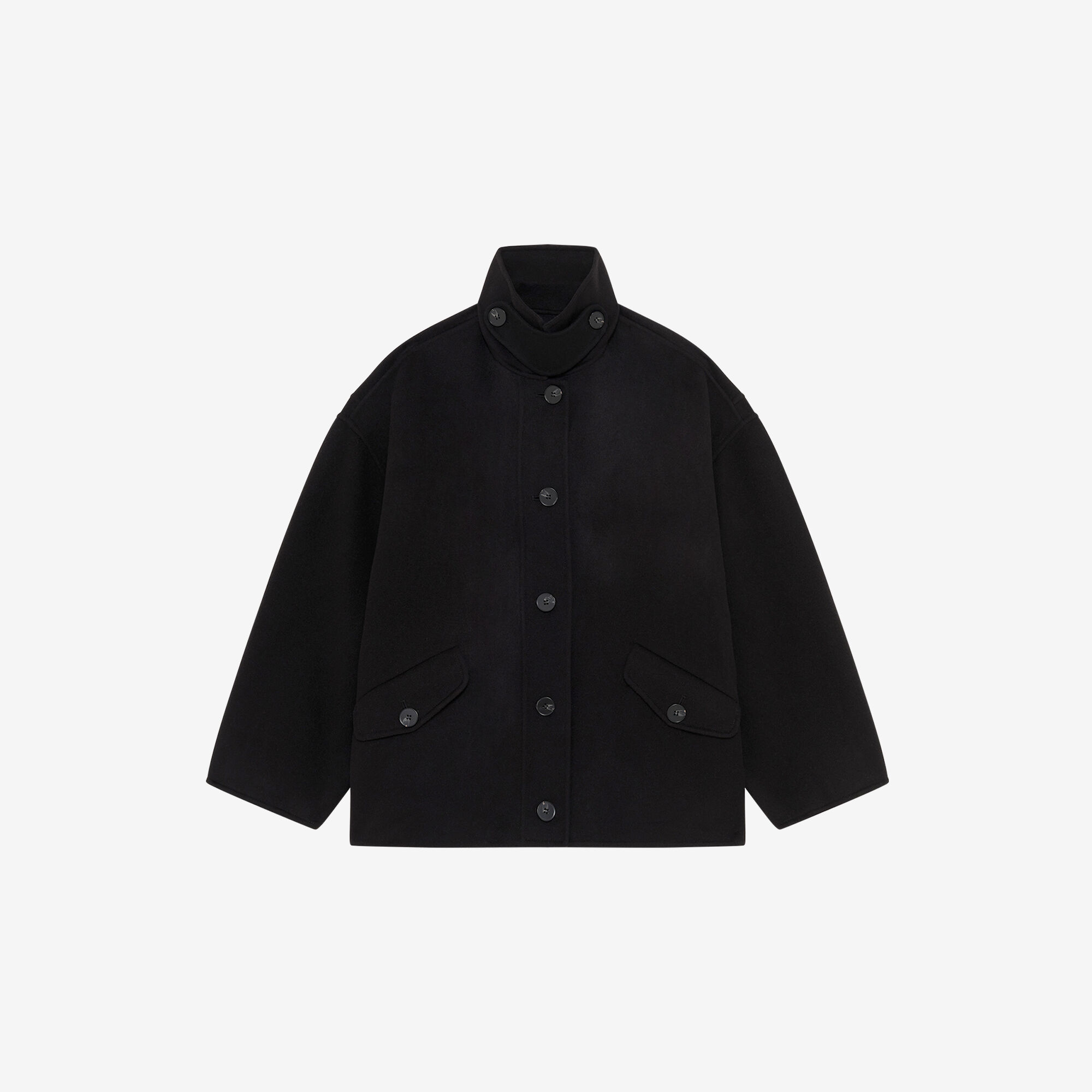 MIZARA women black wool structured jacket | IRO