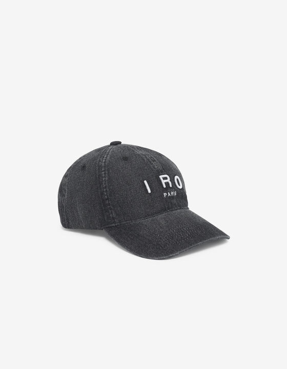 EMBROIDERED DENIM CAP