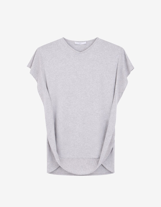 RUFFLE T-SHIRT DRESS