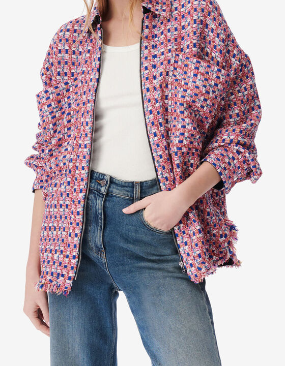 TWEED OVERSHIRT