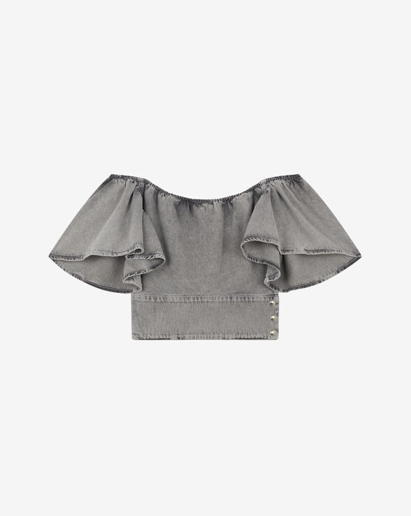 KENZA DENIM TOP