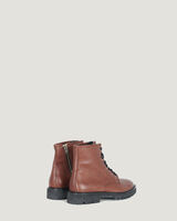FAYE LEATHER RANGER BOOTS image number null