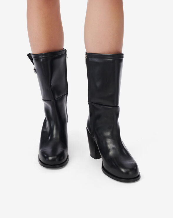 AIKA LEATHER ANKLE BOOTS