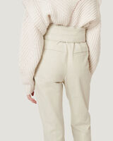 MADEON CROPPED PAPERBAG TROUSERS image number null
