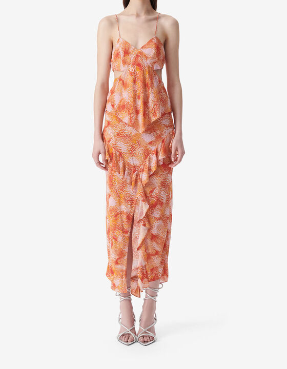 JUPE ASYM&Eacute;TRIQUE &Agrave; IMPRIM&Eacute;