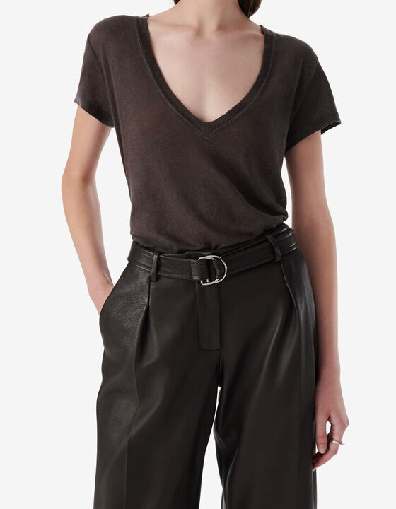 LOW-CUT T-SHIRT