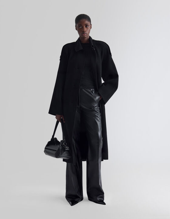 BELTED REVERSIBLE COAT