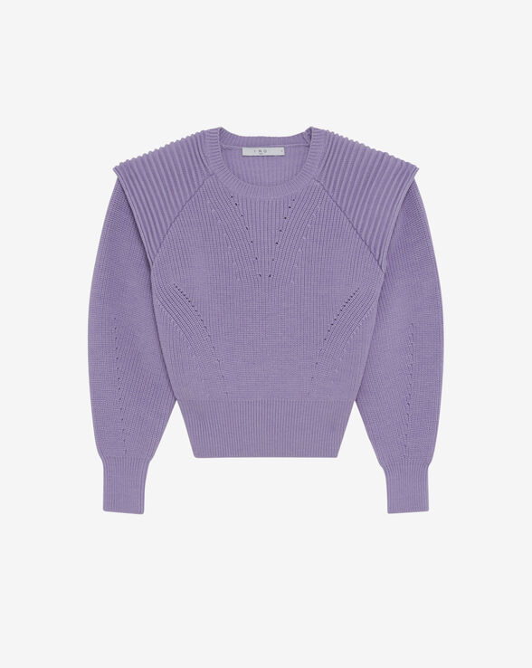 PULL COL ROND EN LAINE AHANU