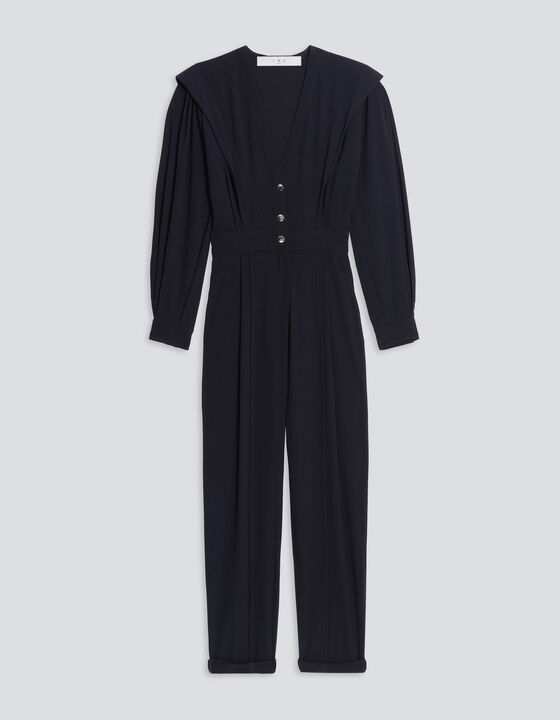 NEJLA V-NECK JUMPSUIT