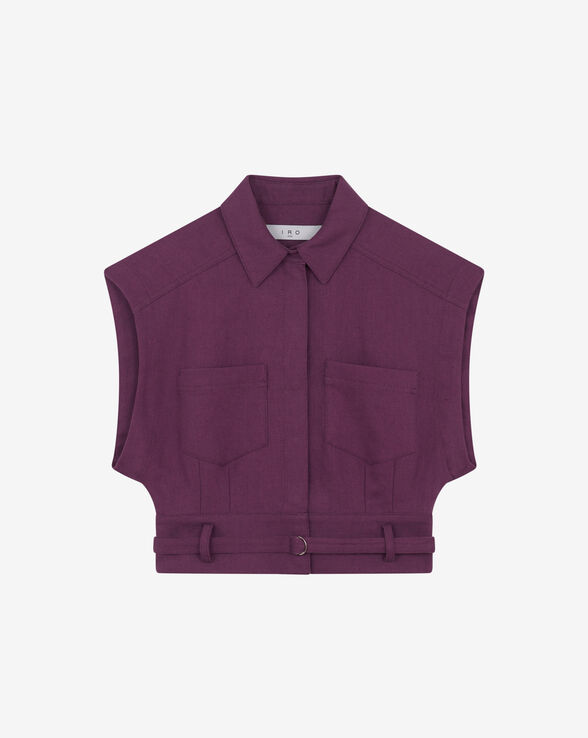 SAIMA SLEEVELESS SHIRT