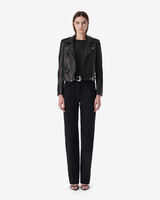 ASHVILLE LEATHER BIKER JACKET image number null