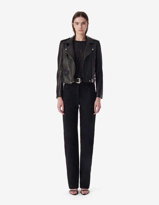 VESTE EN CUIR