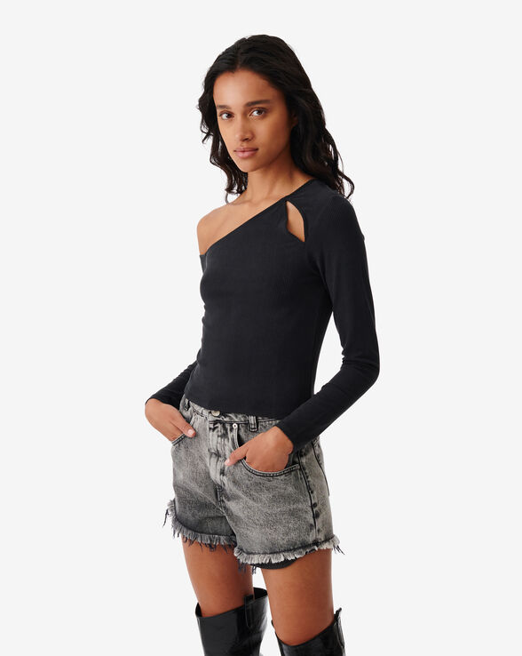 TOP RACCOURCI ASYMÉTRIQUE TOTSI