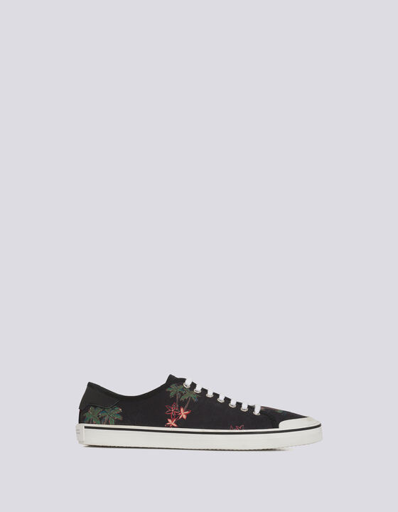 ROYAM HAWAIIAN PRINT LOW TOP SNEAKERS