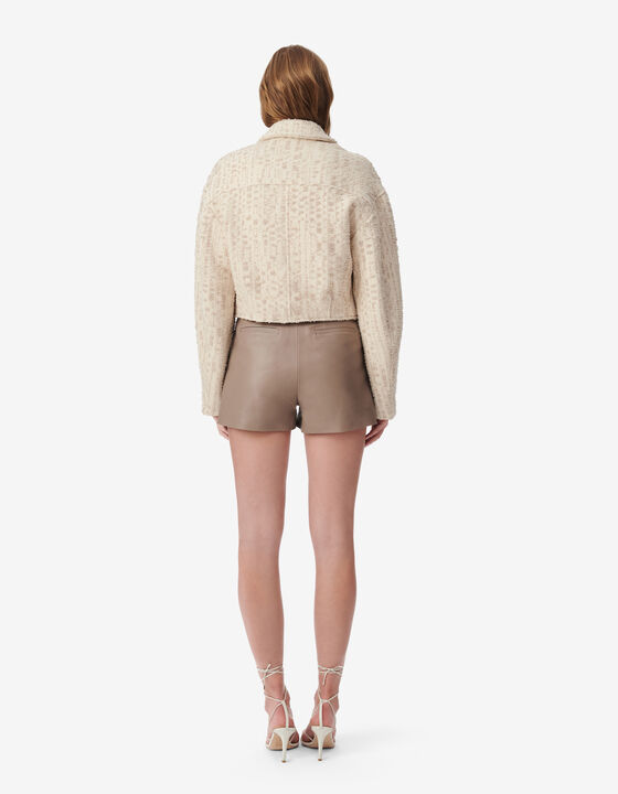 CROPPED TWEED JACKET