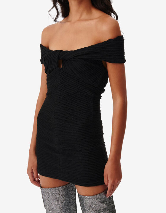 SHORT OFF-SHOULDER DRESS