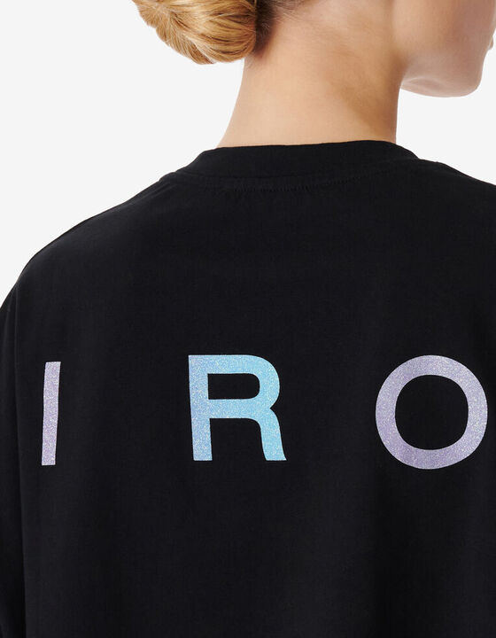 T-SHIRT RACCOURCI &Agrave; LOGO