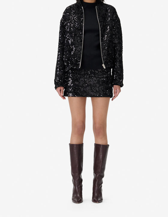 SEQUINS BOMBER