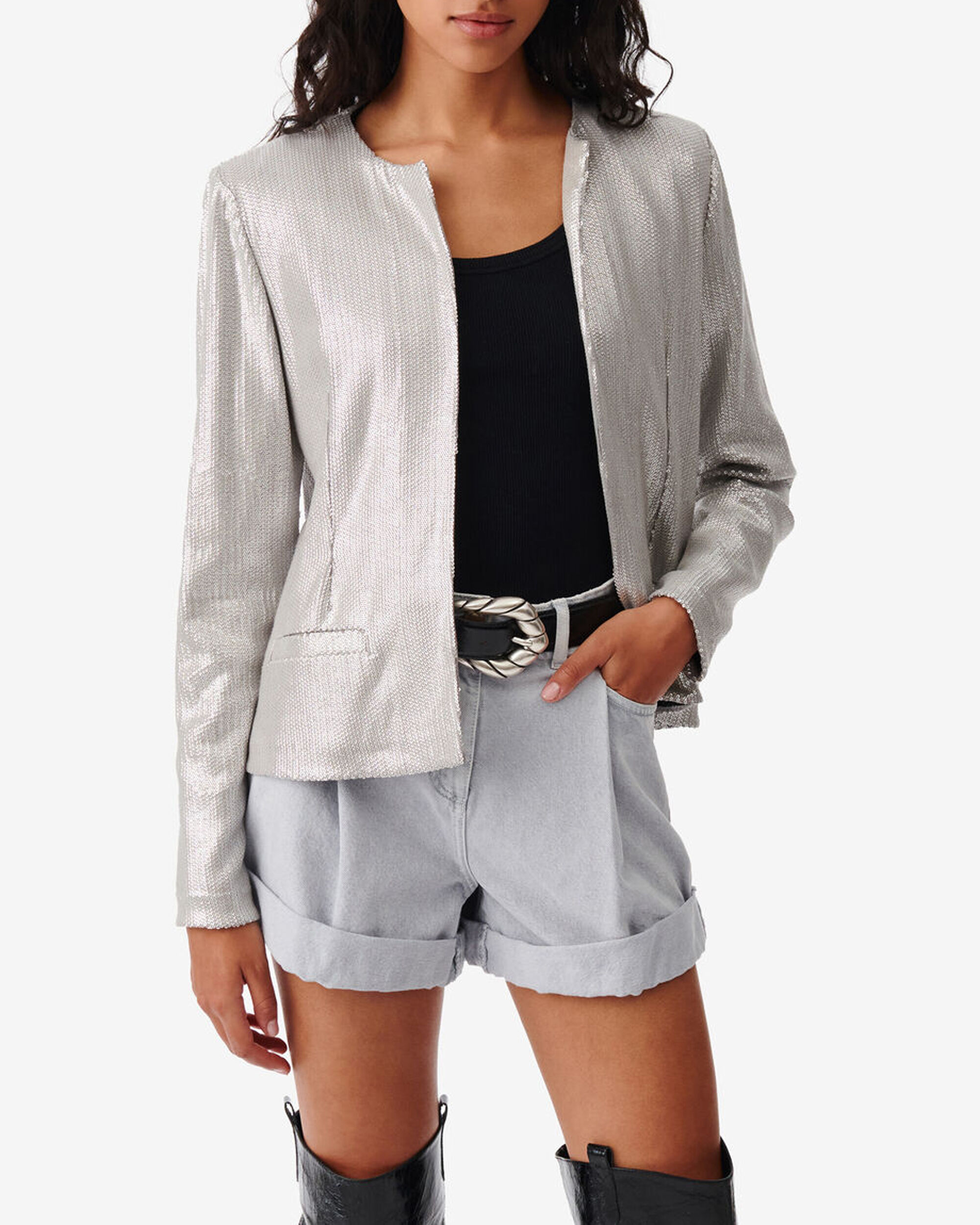 Iro online sequin shorts