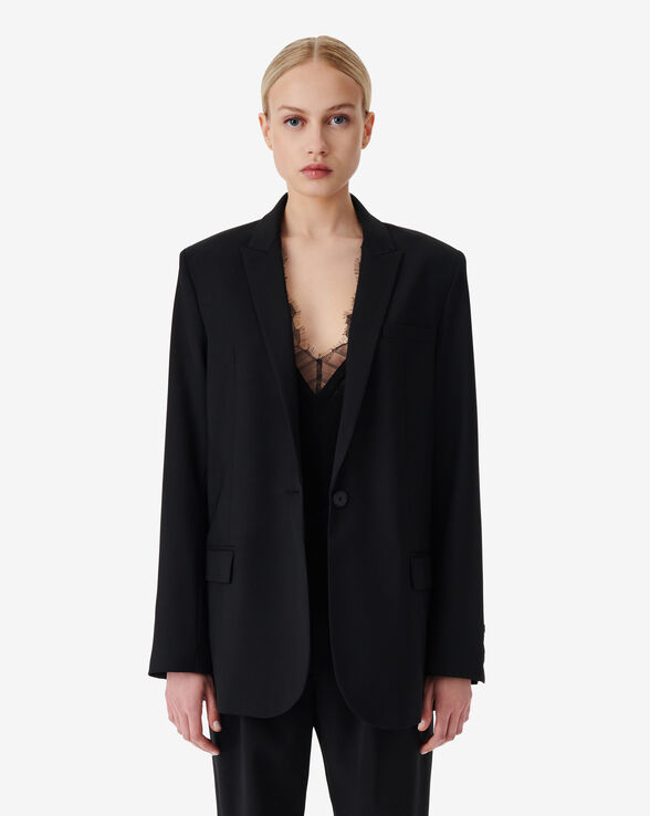 ALLAN WOOL BLAZER JACKET