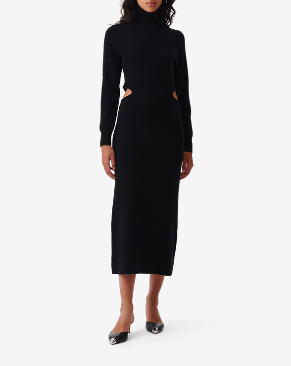 ROBE COL ROULÉ EN CACHEMIRE ISAO