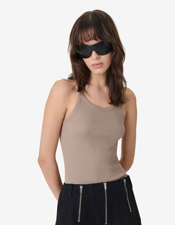 RIBBED TANK TOP