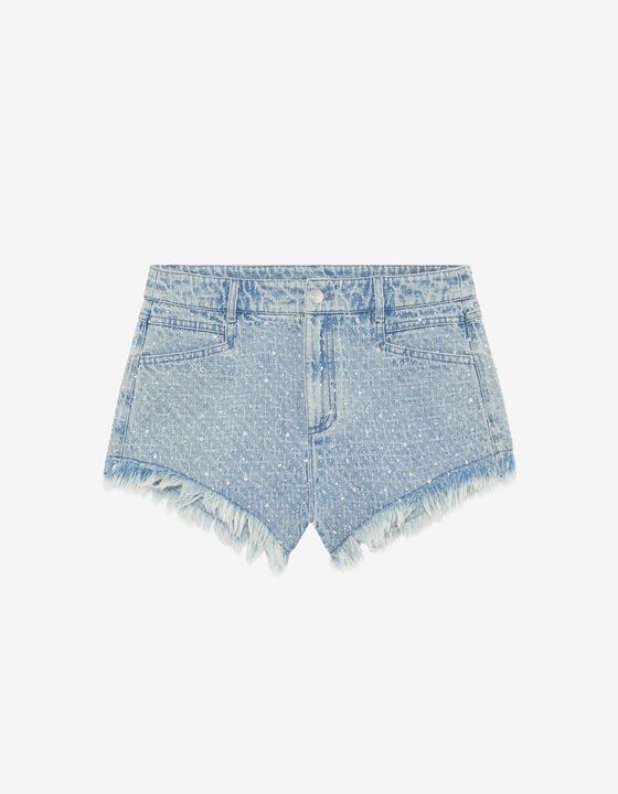 SHORT À STRASS