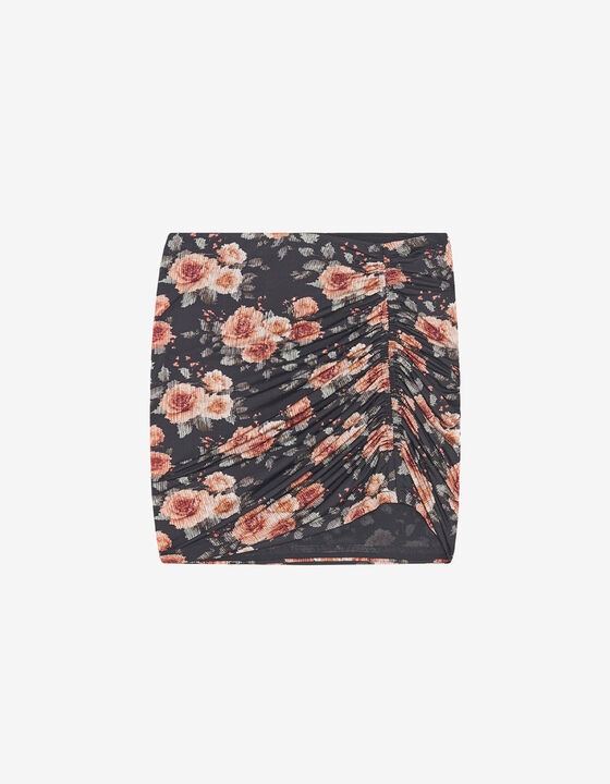SHORT PRINT SKIRT