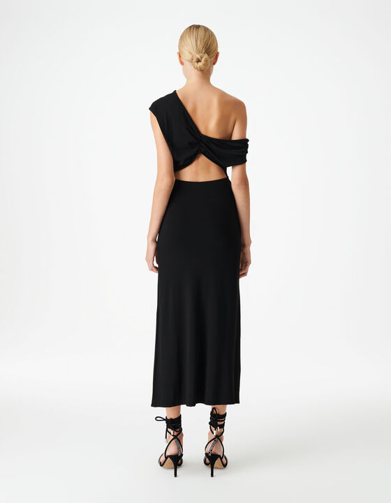 LONG ASYMMETRICAL DRESS