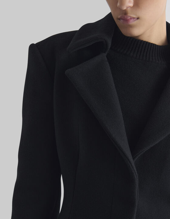MANTEAU LONG CEINTR&Eacute;
