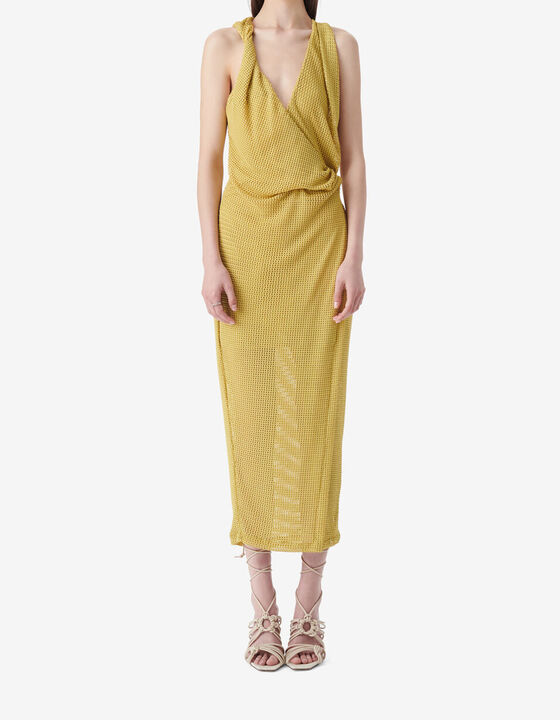 ROBE LONGUE EN MAILLE